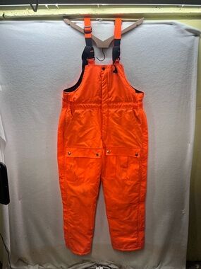 Master Sportsman Micro Tekk G3 Waterproof Hunting Bibs Mens M Zip Legs Warm